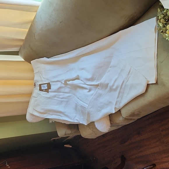 Boss Pants - NWT Off White BOSS Wide Leg Pants-Size 14​​​​​​​​